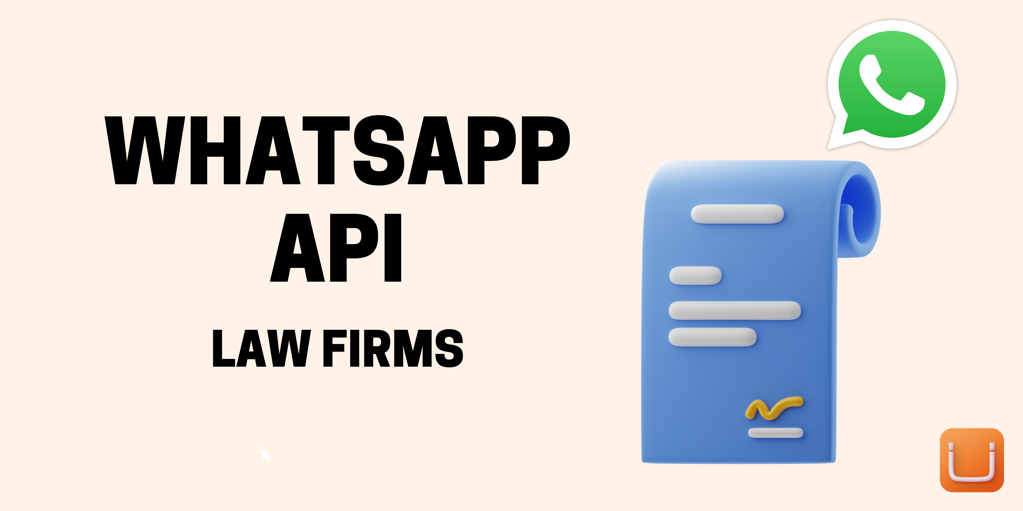 Whatsapp api Law firms